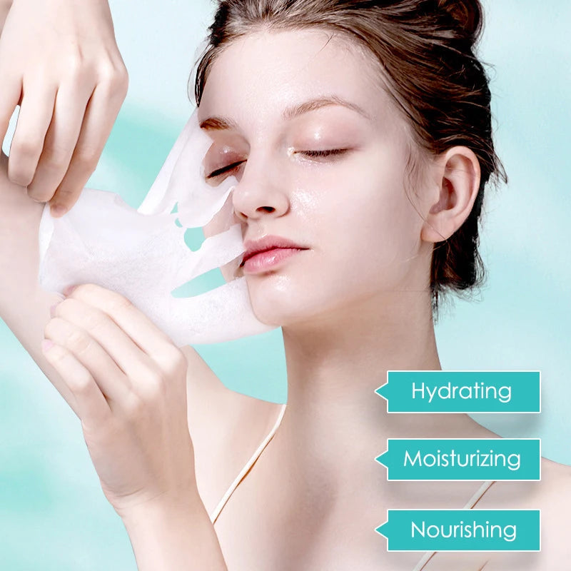 Aplicación de la mascarilla — Hydrating, Moisturizing, Nourishing