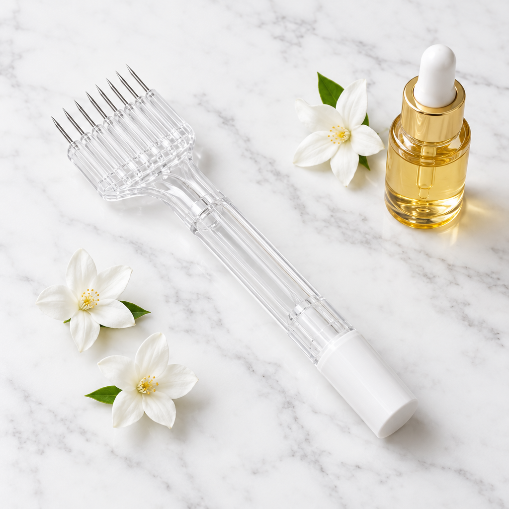 Peine Aplicador Eclat Beauté - Mármol Carrara Blanco